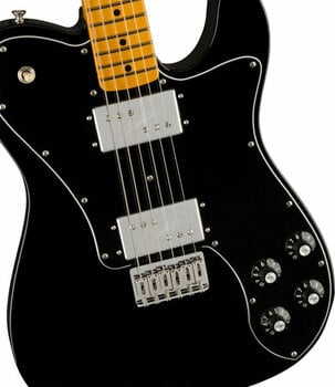 Elektromos gitár Fender American Vintage II 1975 Telecaster Deluxe MN Black - 4