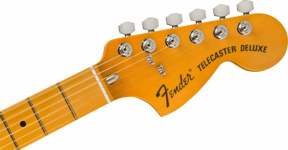 Elektromos gitár Fender American Vintage II 1975 Telecaster Deluxe MN Black - 5