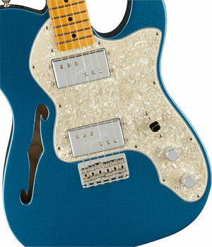 Guitare électrique Fender American Vintage II 1972 Telecaster Thinline MN Lake Placid Blue - 4