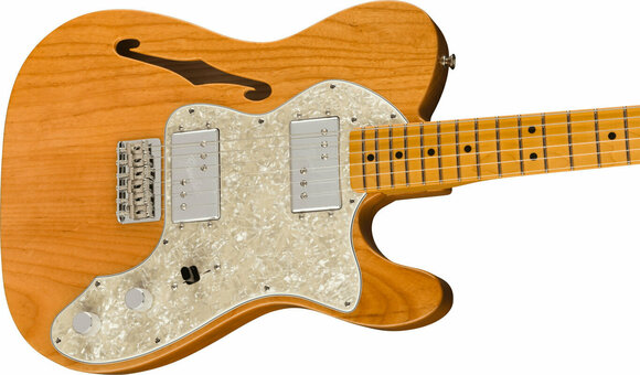 Electric guitar Fender American Vintage II 1972 Telecaster Thinline MN Aged Natural - 3