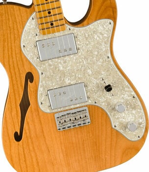 E-Gitarre Fender American Vintage II 1972 Telecaster Thinline MN Aged Natural - 4