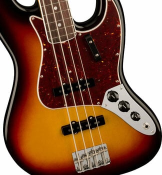 4-string Bassguitar Fender American Vintage II 1966 Jazz Bass RW 3-Color Sunburst - 3
