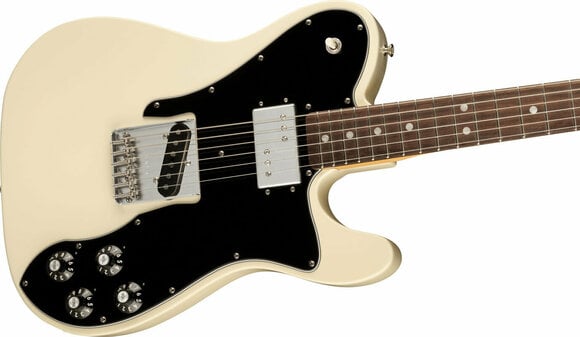 Electric guitar Fender American Vintage II 1977 Telecaster Custom RW Olympic White - 2