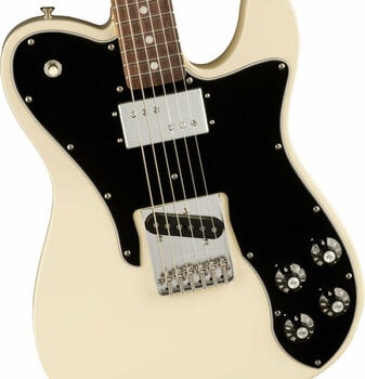 Elektromos gitár Fender American Vintage II 1977 Telecaster Custom RW Olympic White - 3