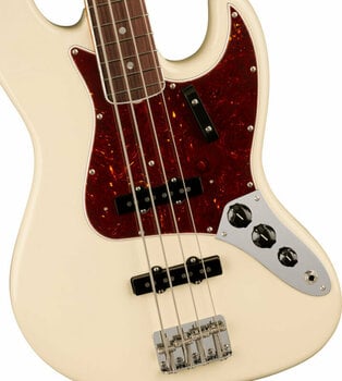 Bas elektryczna Fender American Vintage II 1966 Jazz Bass RW Olympic White - 3