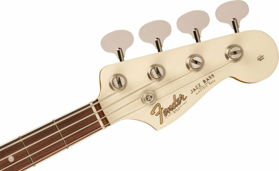 Elektrische basgitaar Fender American Vintage II 1966 Jazz Bass RW Olympic White - 5