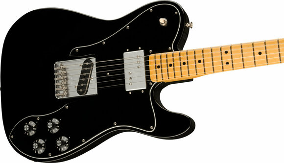 Guitare électrique Fender American Vintage II 1977 Telecaster Custom MN Black - 2
