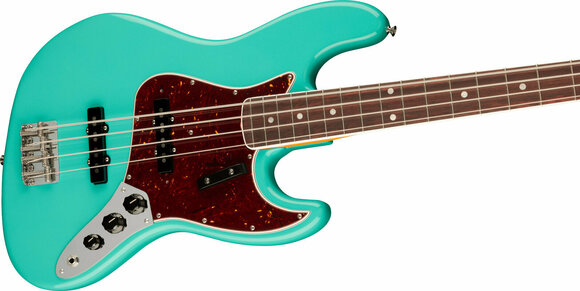 Elektrická baskytara Fender American Vintage II 1966 Jazz Bass RW Sea Foam Green - 4