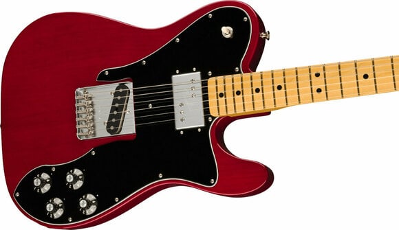 Electric guitar Fender American Vintage II 1977 Telecaster Custom MN Wine - 2