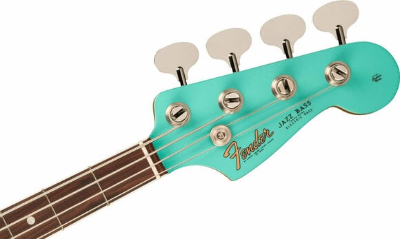 4-string Bassguitar Fender American Vintage II 1966 Jazz Bass RW Sea Foam Green - 5