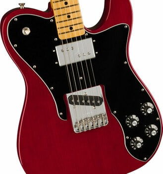 Elektrisk guitar Fender American Vintage II 1977 Telecaster Custom MN Wine - 3