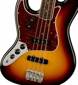 E-Bass Fender American Vintage II 1966 Jazz Bass LH RW 3-Color Sunburst - 3