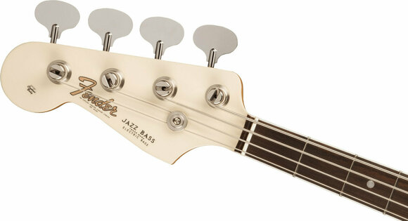 E-Bass Fender American Vintage II 1966 Jazz Bass LH RW Olympic White - 5