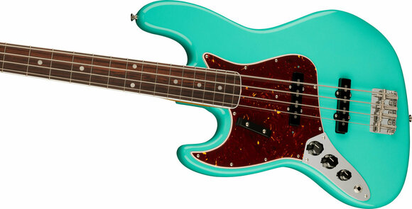 Elektrická baskytara Fender American Vintage II 1966 Jazz Bass LH RW Sea Foam Green - 4