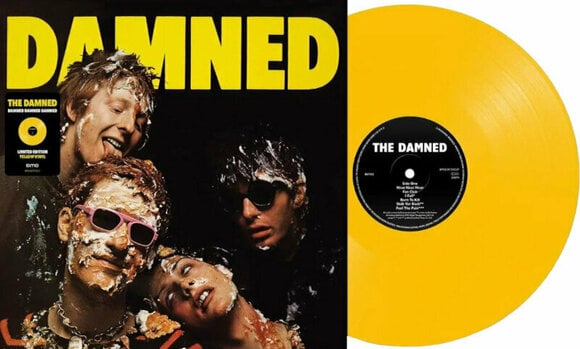 Vinyl Record The Damned - Damned Damned Damned (Yellow Vinyl) (LP) - 2