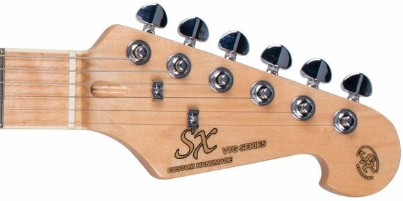 Electric guitar SX SST/ASH Transparent Black - 2