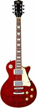 Električna kitara SX EF3D Transparent Wine Red - 5