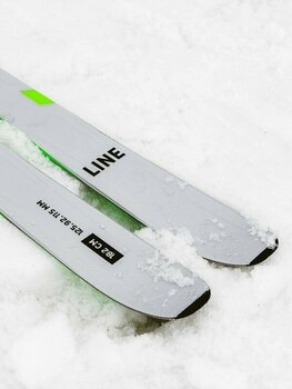 2024 Line Blade Optic 92 182cm Used Demo Skis W Bindings