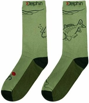 Socks Delphin Socks Carp Green 41-46 - 2