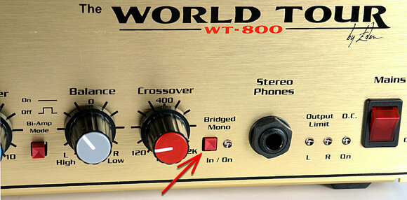 Hybrid Bass Amplifier Eden WT800 B-STOCK - 2