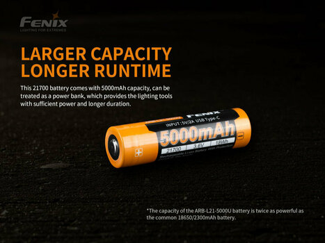 Batterier Fenix ARB-L21-5000U - 4
