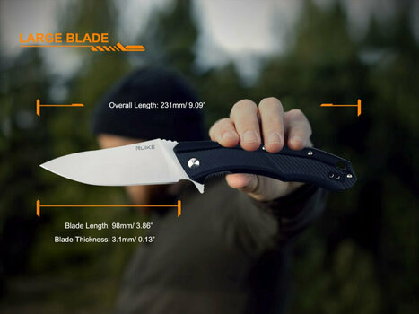 Taktický nůž Ruike D198-PB Taktický nůž - 8
