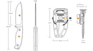 Taktische Messer Ruike Jager F118-G Taktische Messer - 3