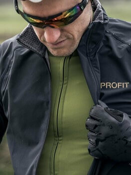 Cycling Jacket, Vest Spiuk Profit Cold&Rain Waterproof Light Jacket Black M Jacket - 3