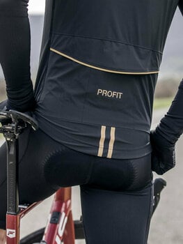 Biciklistička jakna, prsluk Spiuk Profi Cold&Rain Vest Black XL Jakna - 4