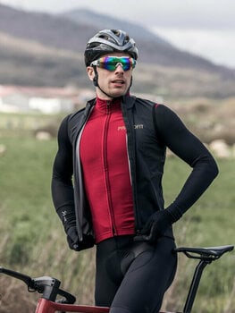 Αντιανεμικά Ποδηλασίας Spiuk Profi Cold&Rain Vest Black 2XL Σακάκι - 3