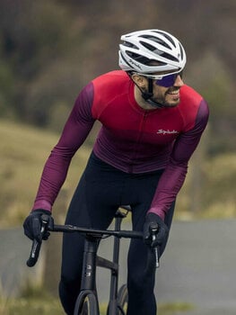 Biciklistički dres Spiuk Boreas Winter Jersey Long Sleeve Bordeaux Red M - 3