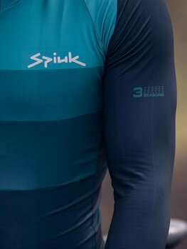 Cycling jersey Spiuk Boreas Winter Jersey Long Sleeve Green XL - 4