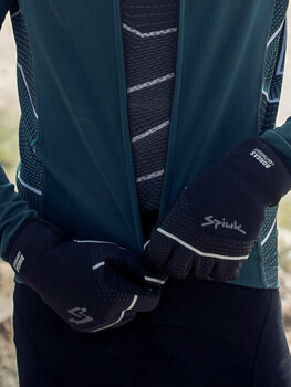 Cyklistické rukavice Spiuk Boreas Gloves Black S Cyklistické rukavice - 3