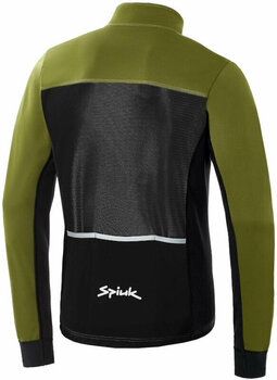 Fietsjack, vest Spiuk Anatomic Membrane Jacket Khaki Green S Jasje - 2