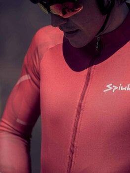 Mez kerékpározáshoz Spiuk Top Ten Winter Jersey Long Sleeve Red 3XL - 3