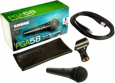 Dinamični mikrofon za vokal Shure PGA58-XLR Dinamični mikrofon za vokal - 3