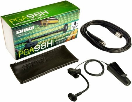 Instrument Condenser Microphone Shure PGA98H-XLR - 2