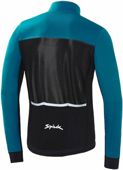 Kerékpár kabát, mellény Spiuk Anatomic Membrane Jacket Turquoise Blue 3XL Kabát - 2