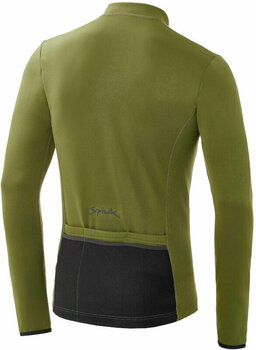 Maillot de cyclisme Spiuk Anatomic Winter Jersey Long Sleeve Maillot Khaki Green XL - 2