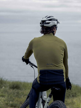 Biciklistički dres Spiuk Anatomic Winter Jersey Long Sleeve Khaki Green 3XL - 3