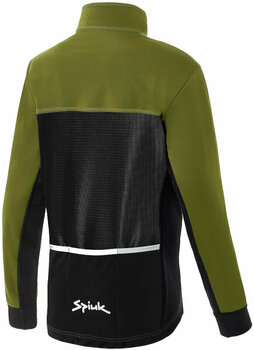 Cycling Jacket, Vest Spiuk Anatomic Membrane Jacket Kid Khaki Green 116 Jacket - 2