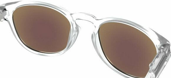 Lifestyle Glasses Oakley Latch 92656553 Matte Clear/Prizm Sapphire Polarized L Lifestyle Glasses - 7