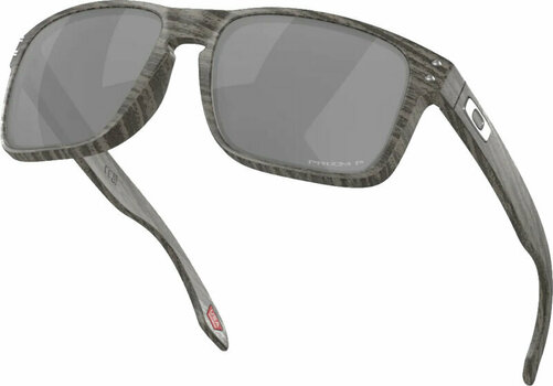 Életmód szemüveg Oakley Holbrook 9102W955 Woodgrain/Prizm Black Polarized M Életmód szemüveg - 4