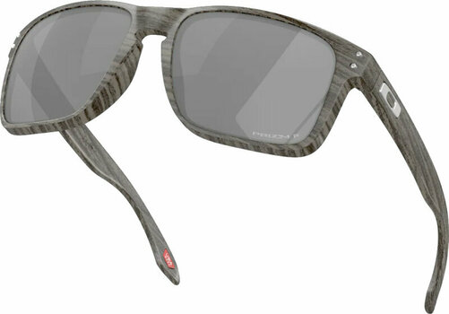 Lifestyle Glasses Oakley Holbrook XL 94173459 Woodgrain/Prizm Black Polarized XL Lifestyle Glasses - 4