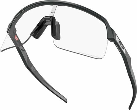 Cycling Glasses Oakley Sutro Lite 94634539 Carbon/Clear Photochromic Cycling Glasses - 4