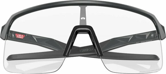 Cycling Glasses Oakley Sutro Lite 94634539 Carbon/Clear Photochromic Cycling Glasses - 5