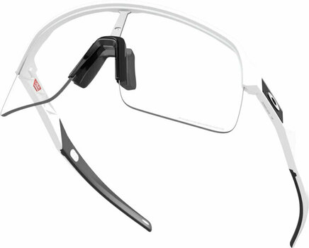Cycling Glasses Oakley Sutro Lite 94634639 White/Clear Photochromic Cycling Glasses - 4