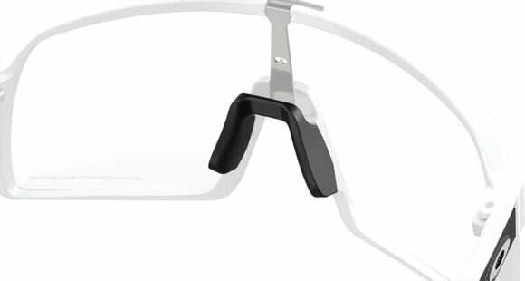 Lunettes vélo Oakley Sutro 94069937 Matte White/Clear Photochromic Lunettes vélo - 7