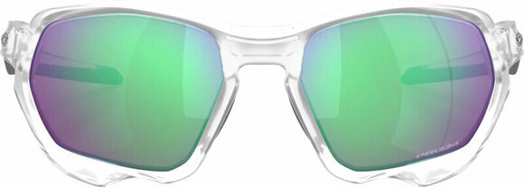 Óculos de desporto Oakley Plazma 90191659 Matte Clear/Prizm Road Jade - 2