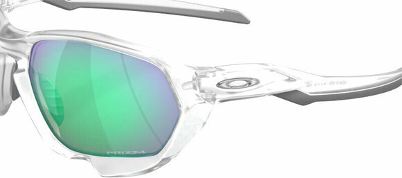 Óculos de desporto Oakley Plazma 90191659 Matte Clear/Prizm Road Jade - 6
